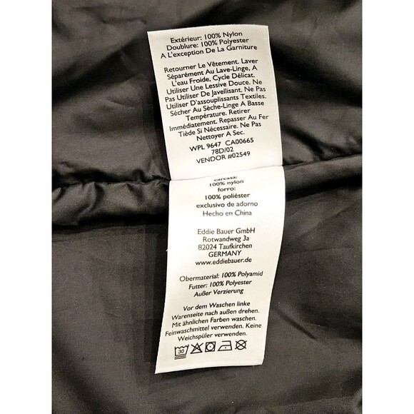 Eddie Bauer Men’s Utility Vest XL–Olive Green, Multi-Pocket, Hidden Compartment - Picture 12 of 13